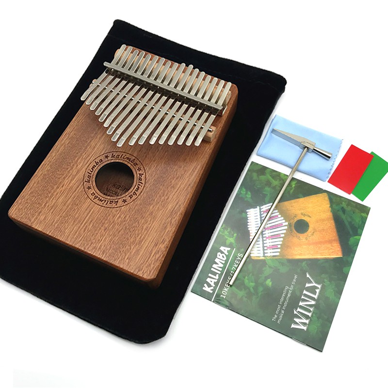 Ready Stock 17 Keys Kalimba Thumb Piano Finger Piano Music Instrument African Instruments Shopee Singapore