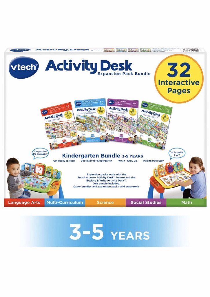 Brand New Vtech Touch And Learn Activity Desk Deluxe 4 In 1
