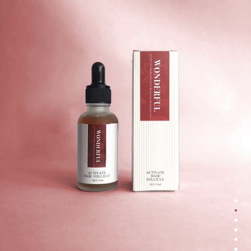 SG Stock Wonderful Hair Tonic 35ml Shopee Singapore