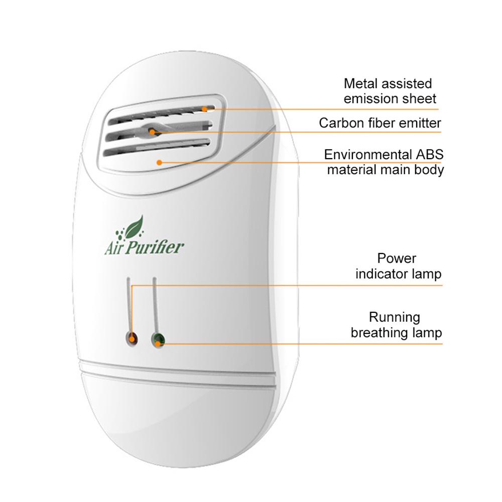 Oxygen Bar Ionizer Air Fresh Purifier Freshener Pocket Home Room Ozone
