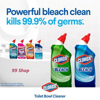 Clorox Toilet Bowl Cleaner and Disinfectant with Bleach/Scentiva/Ocean Mist/Cool Wave/Lavender #0