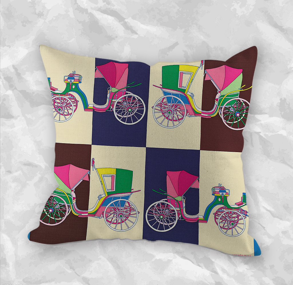 Hermès Decorative Zippered Pillow Case Creative Pillowcases Sofa Pillow