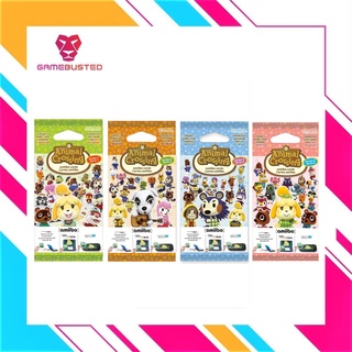 Amiibo Animal Crossing Cards 3 Pcs Per Pack (EU)