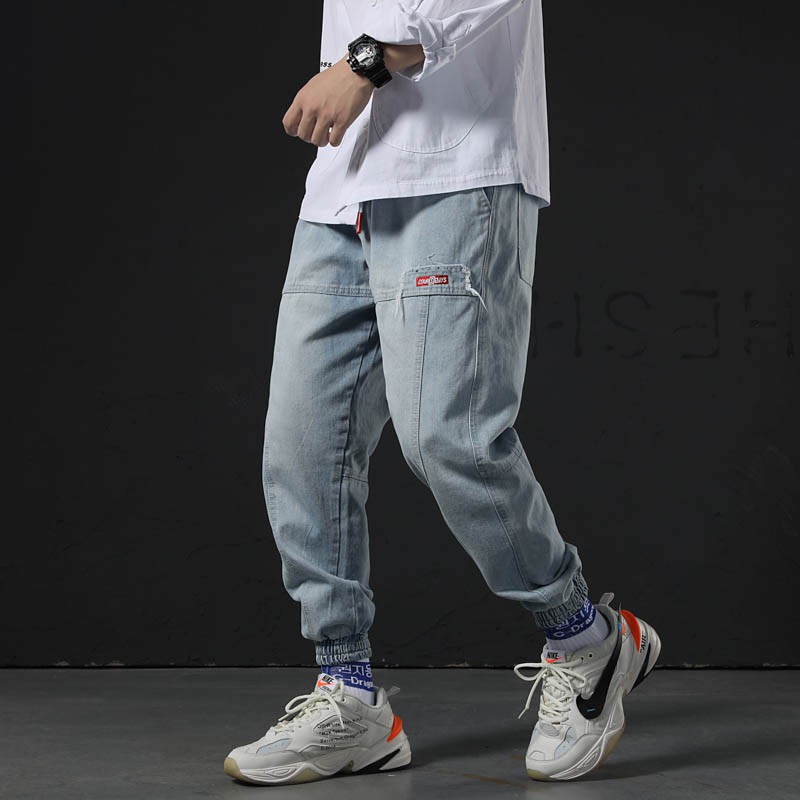 mens jogger denim