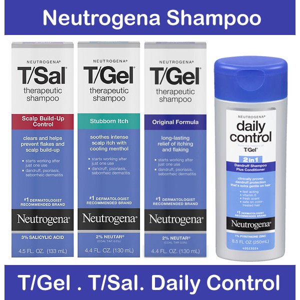 Neutrogena Shampoo T Gel Daily Control Anti Residue Shopee Singapore