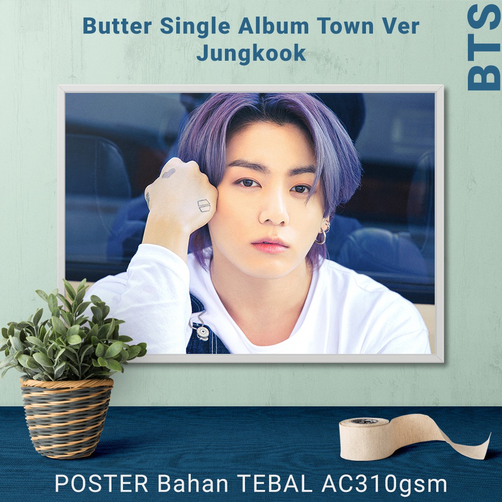Bts Butterfly Single Album Jungkook Town Ver Poster Shopee Singapore