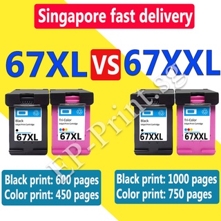 Compatible HP 67 Ink HP67 Black HP67XL Ink Cartridge for HP 2700 2332 2333 2330 2732 2733 2734 2735 2736 2737 2742 2752