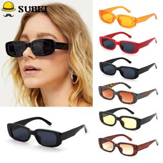 Image of SUBEI Retro Square Frame Small UV 400 Protection Women Sunglasses