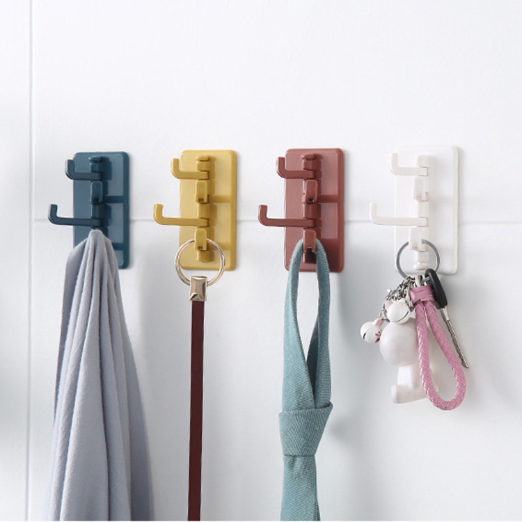 Households Nordic Adhesive Hook, Japanese Style Hook, Home Living Wall ...