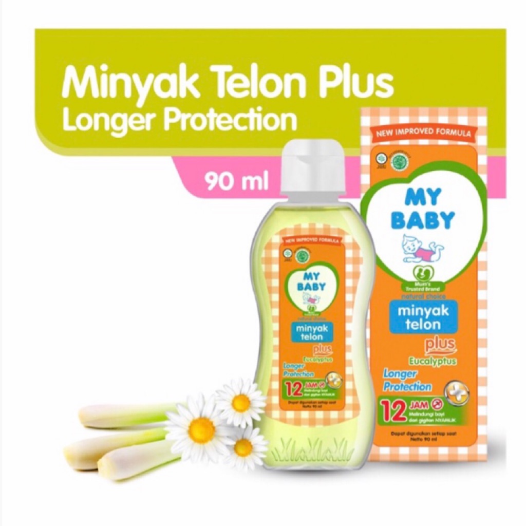 New Batch My Baby Minyak Telon 12 Hr 90ml Shopee Singapore