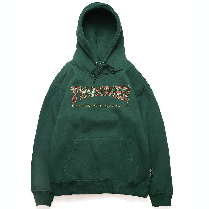 thrasher sweatshirt green