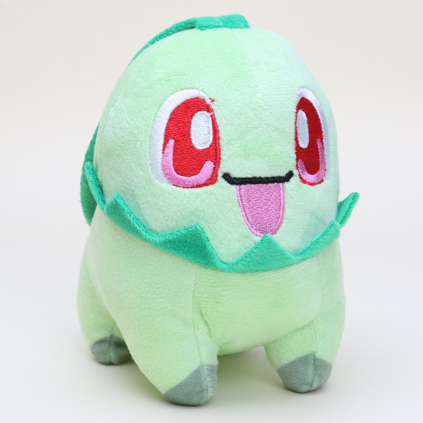 pokemon chikorita plush