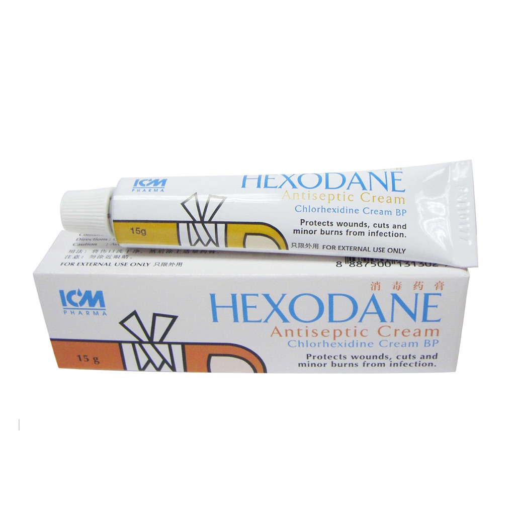Hexodane Antiseptic Cream (15g) Shopee Singapore