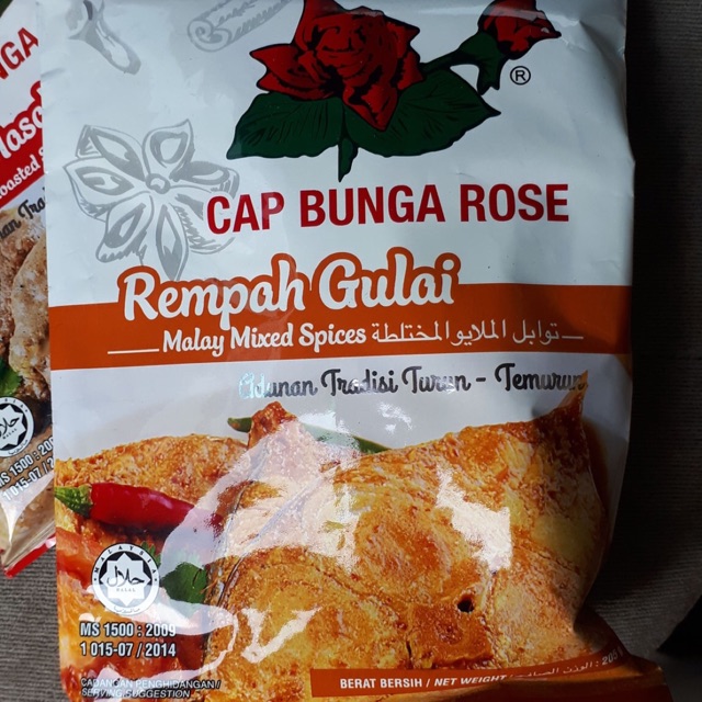 Resepi Rempah Gulai Cap Bunga Rose - markulambang