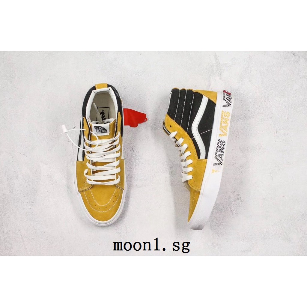 yellow van high tops