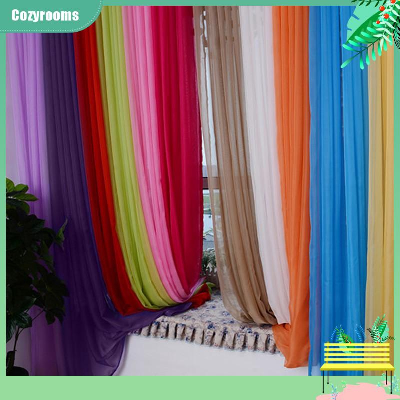 Tropic Plants Printed Living Room Blackout Curtains Home