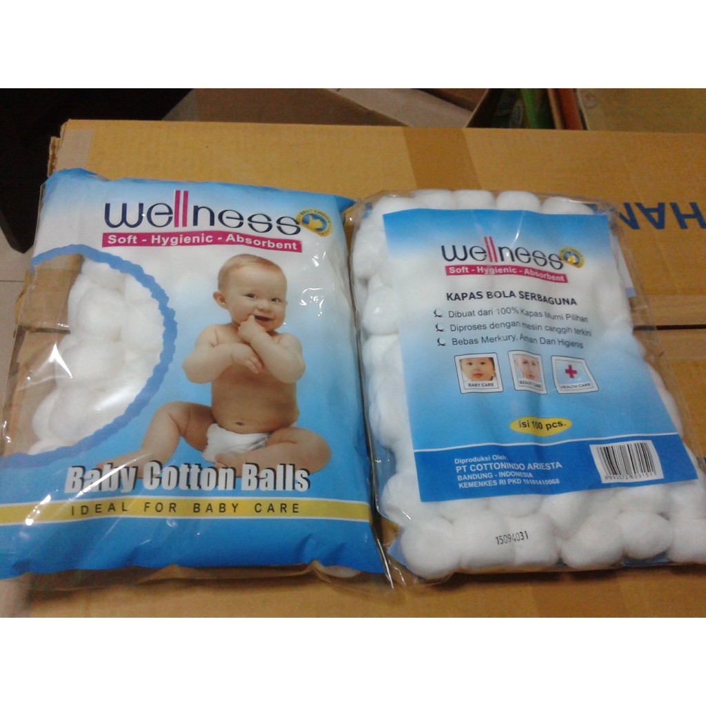 Wellness Cotton Ball Baby Cotton Ball Shopee Singapore