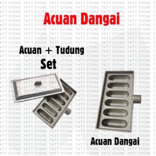 TKTT SS Aluminium Dangai Mould Dangai Maker Acuan Kuih 