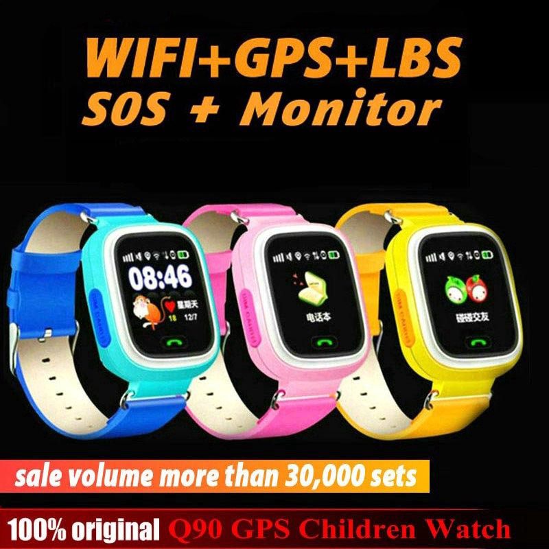 q90 gps child smart watch