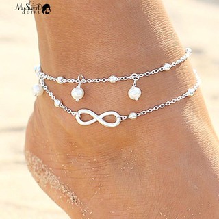 infinity ankle bracelet