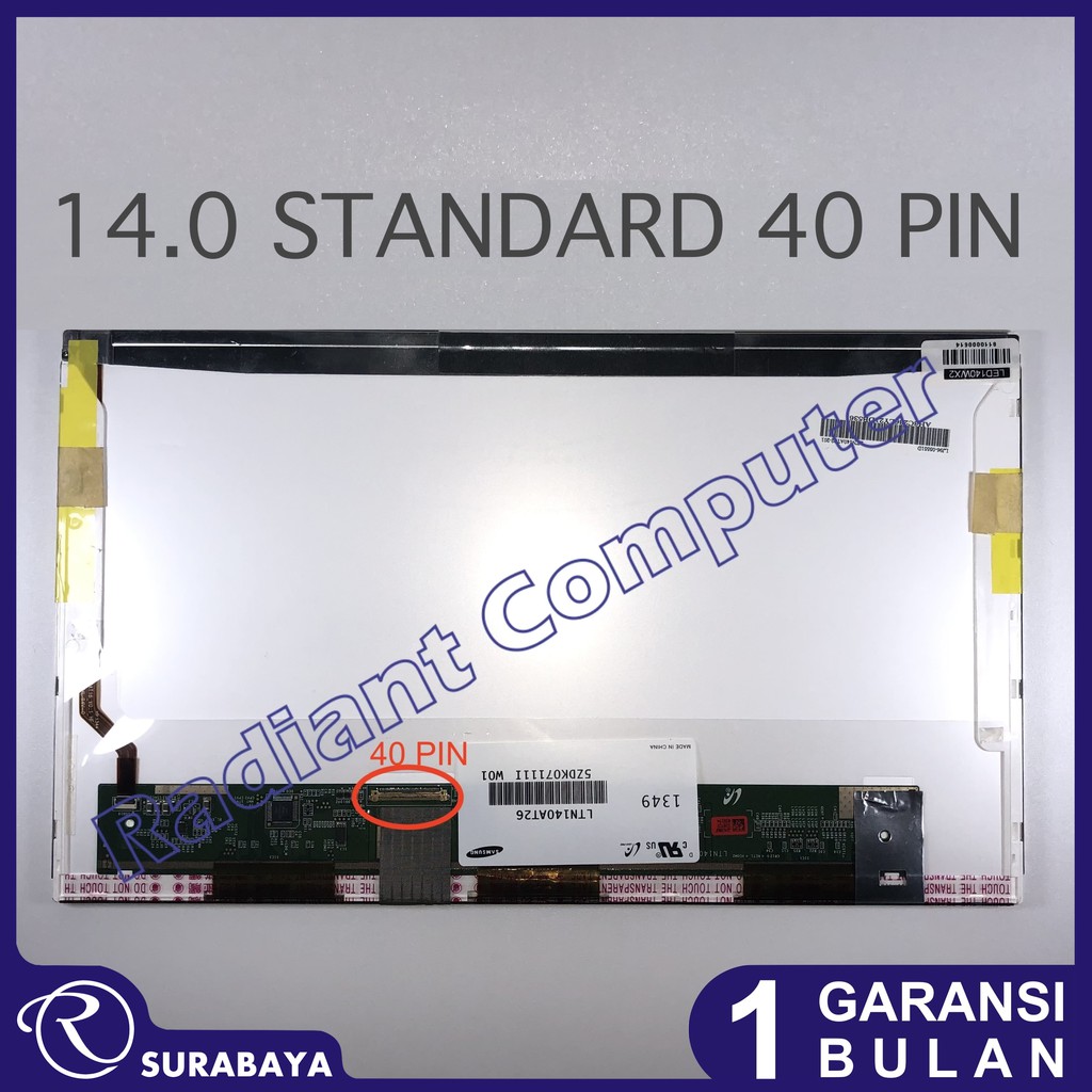 Asus A45 A45a A45de A45dr A45n A45v A45vd A45vj A45vm Lcd Led Shopee Singapore