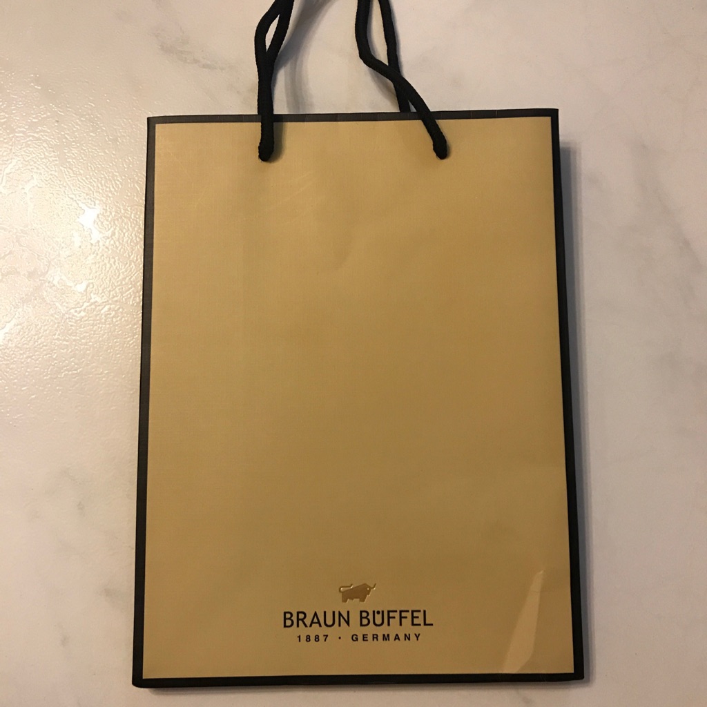 braun buffel tote bag