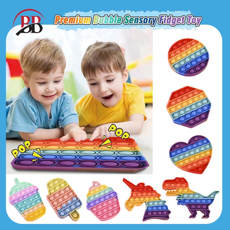 [SG Seller] Ready Stock Pop It Fidget Sensory Toys, Autism Special ...