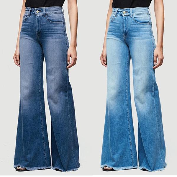 womens high waisted flare jeans