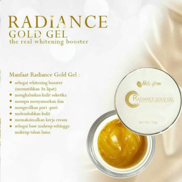 Radiance Gold Gel Shopee Singapore