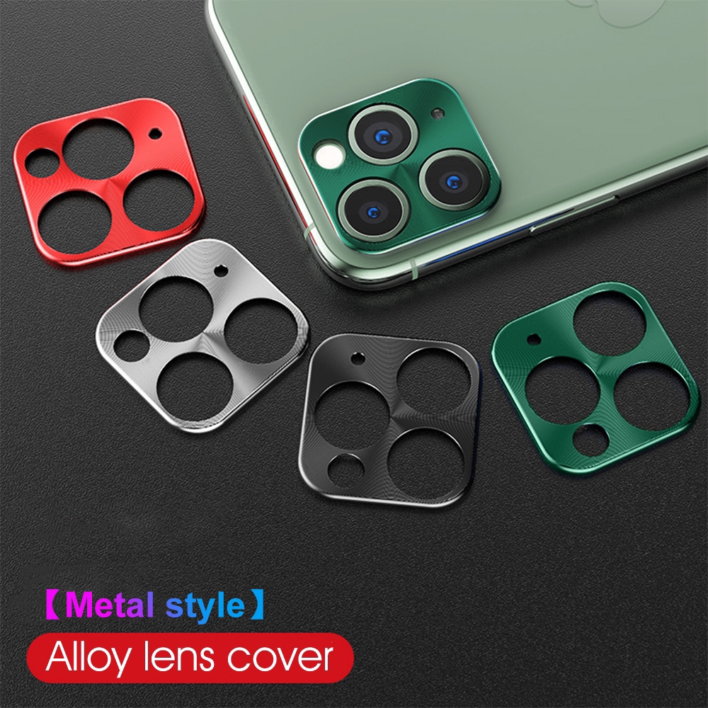 Full Cover Camera Lens Alloy Protector Case For Iphone 11 Pro Max 58 61 65 Back Camera Cover 2563