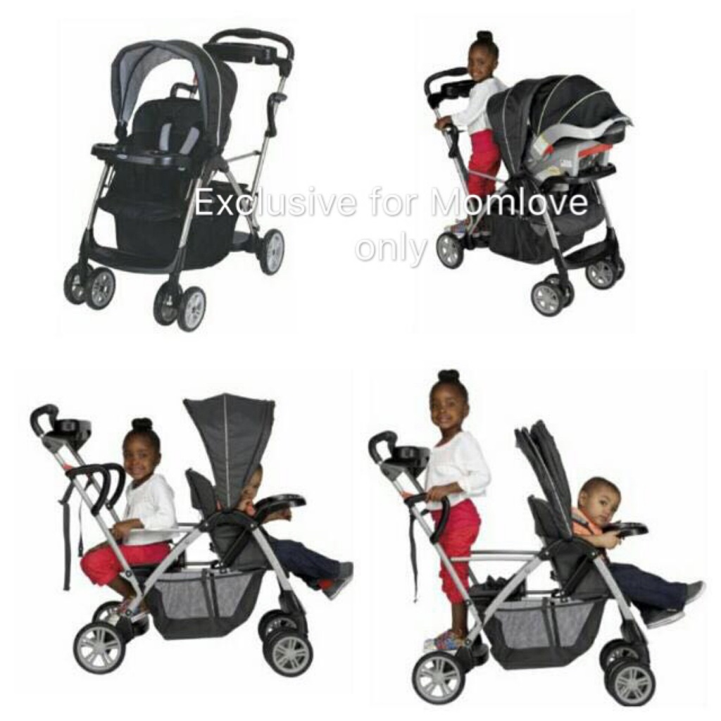 stand and ride double stroller