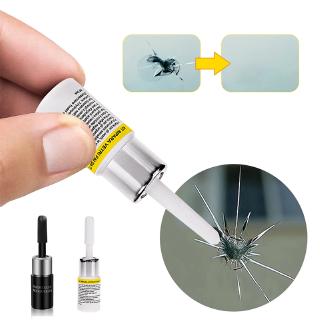 （No Other Auxiliary Tools）Auto Glass Nano Repair Fluid Car Window Glass Crack Chip Repair Tool