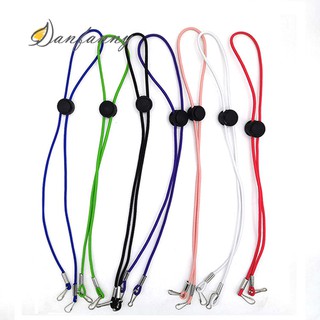 Image of Adjustable Anti-Lost Ear Hanging face mask strap mask rope Chain Extension Non-Slip mask lanyard Hanging Buckle