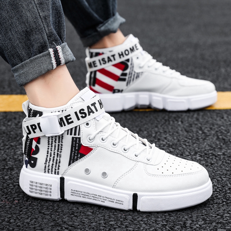 white hip hop sneakers