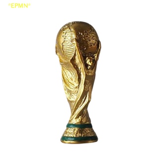 EPMN> Soccer Fan Souvenir Gift 7cm World Cup Football Trophy Resin Replica Trophies Model	Hot new