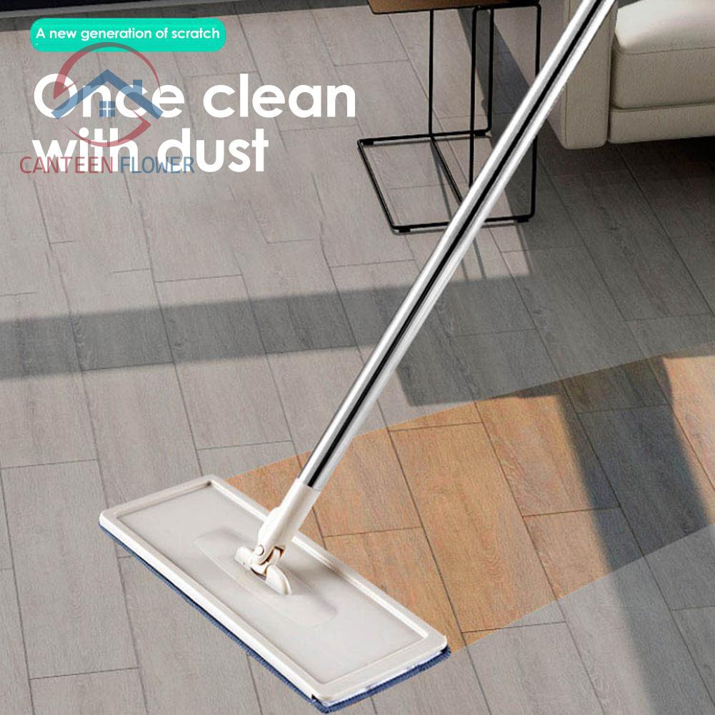 [Ready stock] 360° Rotary Automatic Flat Squeeze Mop Avoid Hand-free ...