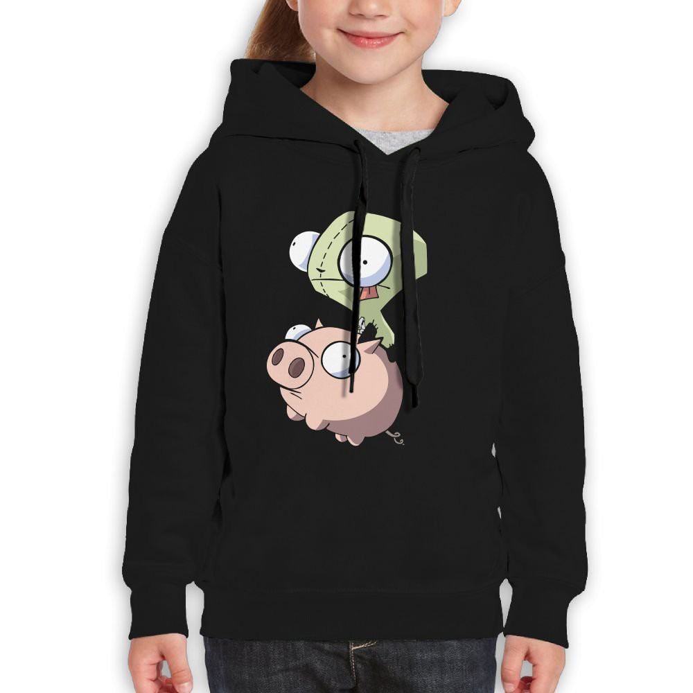 invader zim zip up hoodie