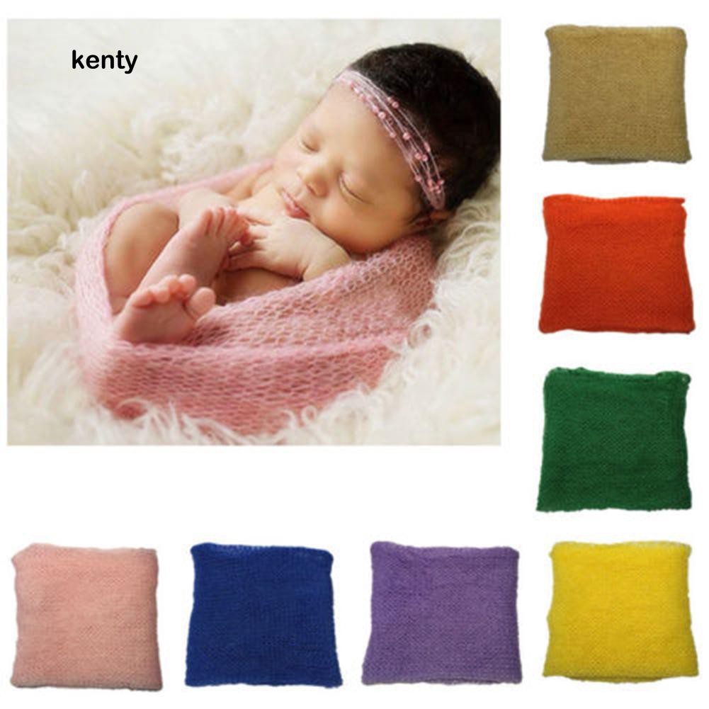 Newborn Baby Stretch Wrap Infant Boys Girls Photography Photo Prop Blanket Rug