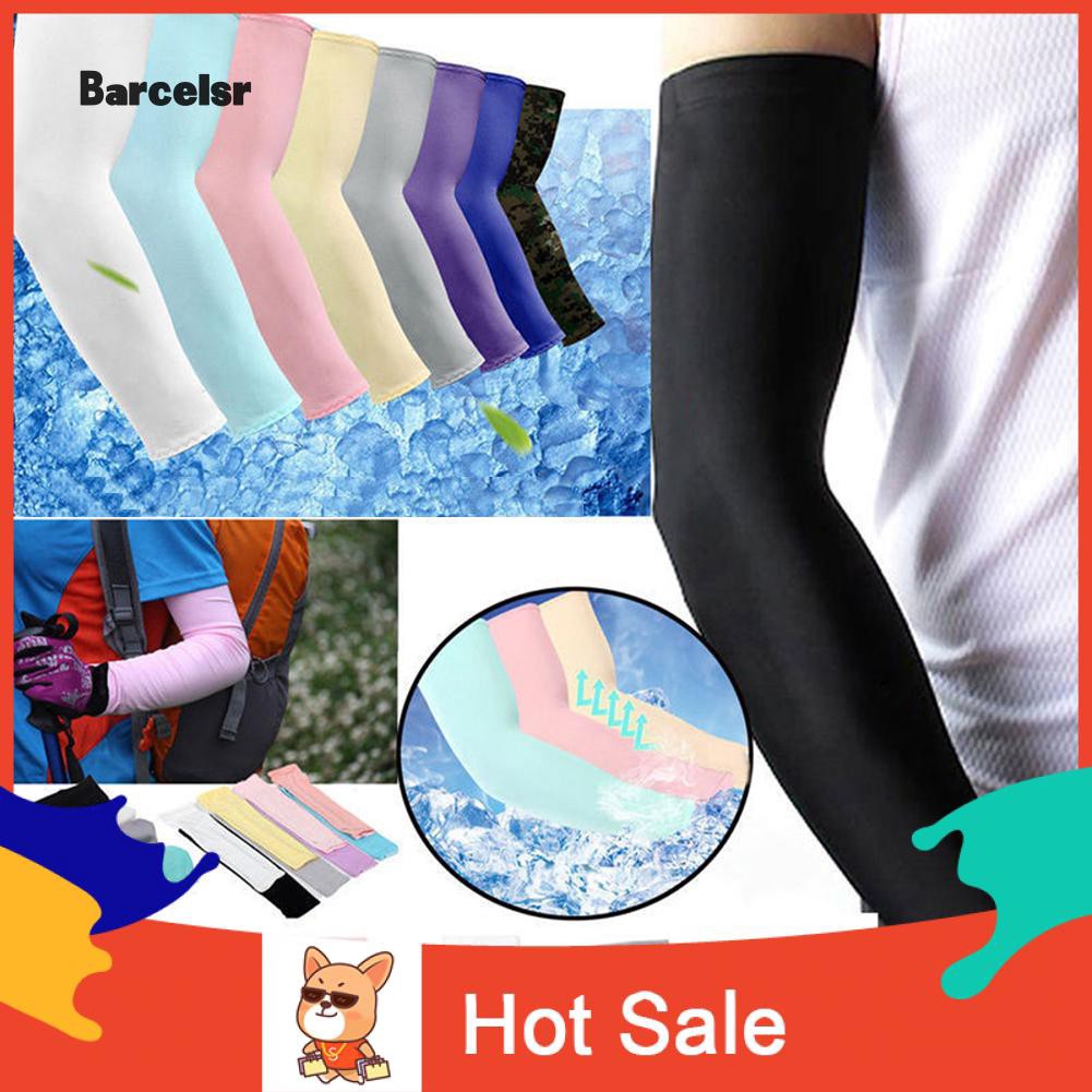 Cycling Sleeves AntiUV Cooling Sunscreen Sleeve Summer Wear Outdoor