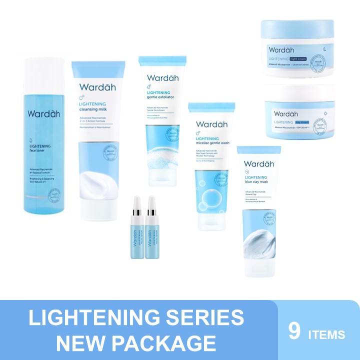 Wardah Lightening Series For Beginners New Package Shopee Singapore