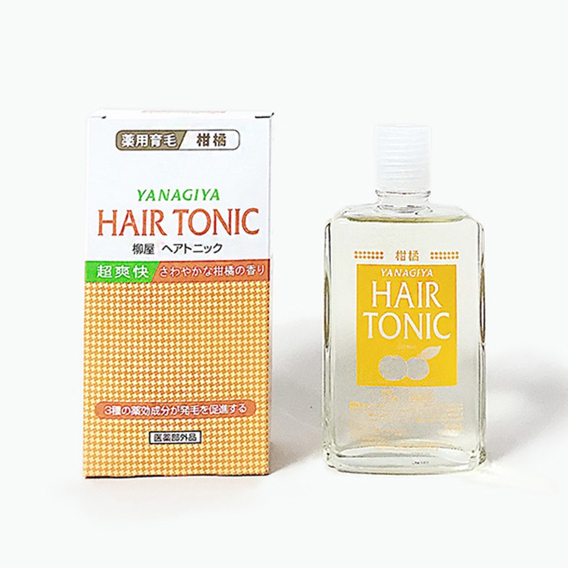 Yanagiya Hair Medicated Hair Growth Tonic Citrus 240ml Shopee Singapore