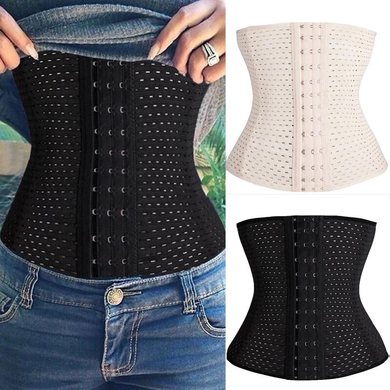 [SG ready stock] Women body shaper Waist Slimming Trainer Corset