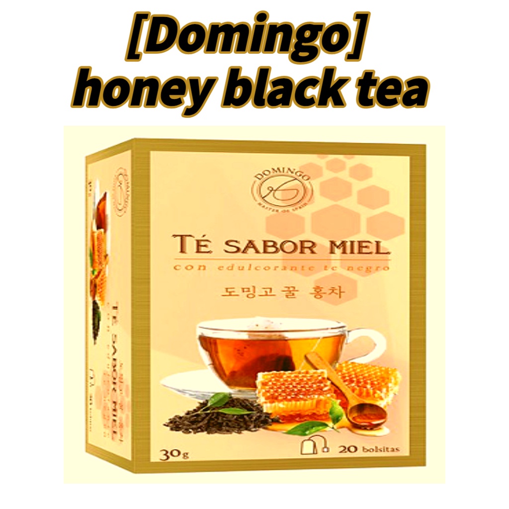 [Domingo] honey black tea 30g(1.5g x 20ea) Shopee Singapore