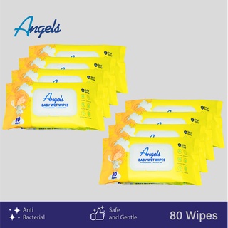 ANGELS Baby Wet Wipes Carton Sale  - 30 / 80 Wipes Pack - Safe & Gentle for babies! #7