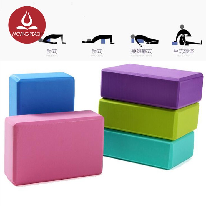  MOVING  PEACH  Yoga block Fitness Dance Auxiliary tools 