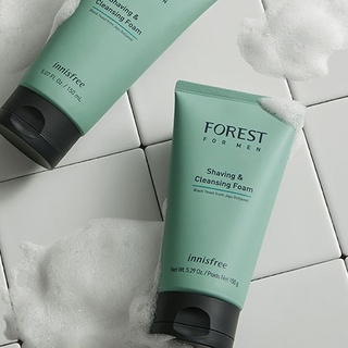 innisfree forest for men shaving & cleansing foam
