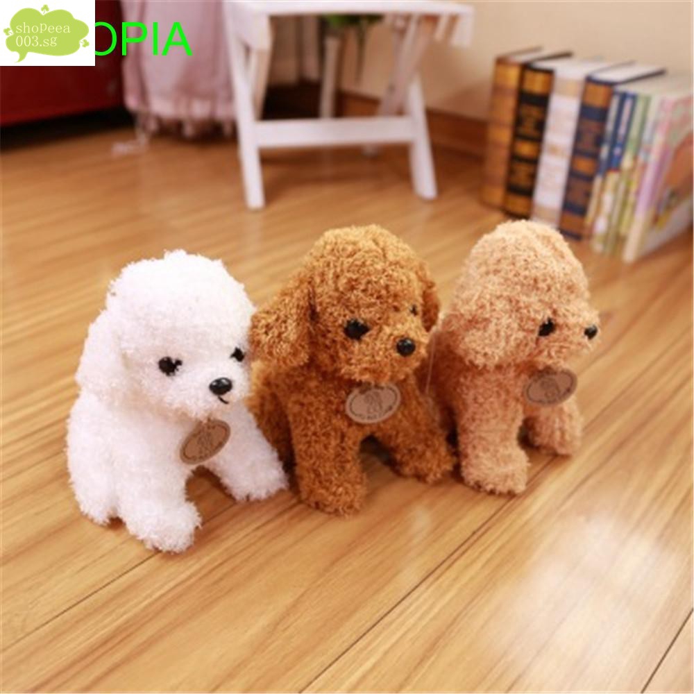 toy poodle stuffed animal