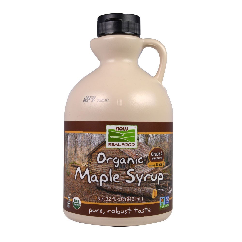 Now Foods Maple Syrup Grade A Dark (Prev Grade B) Org 32oz BloomC