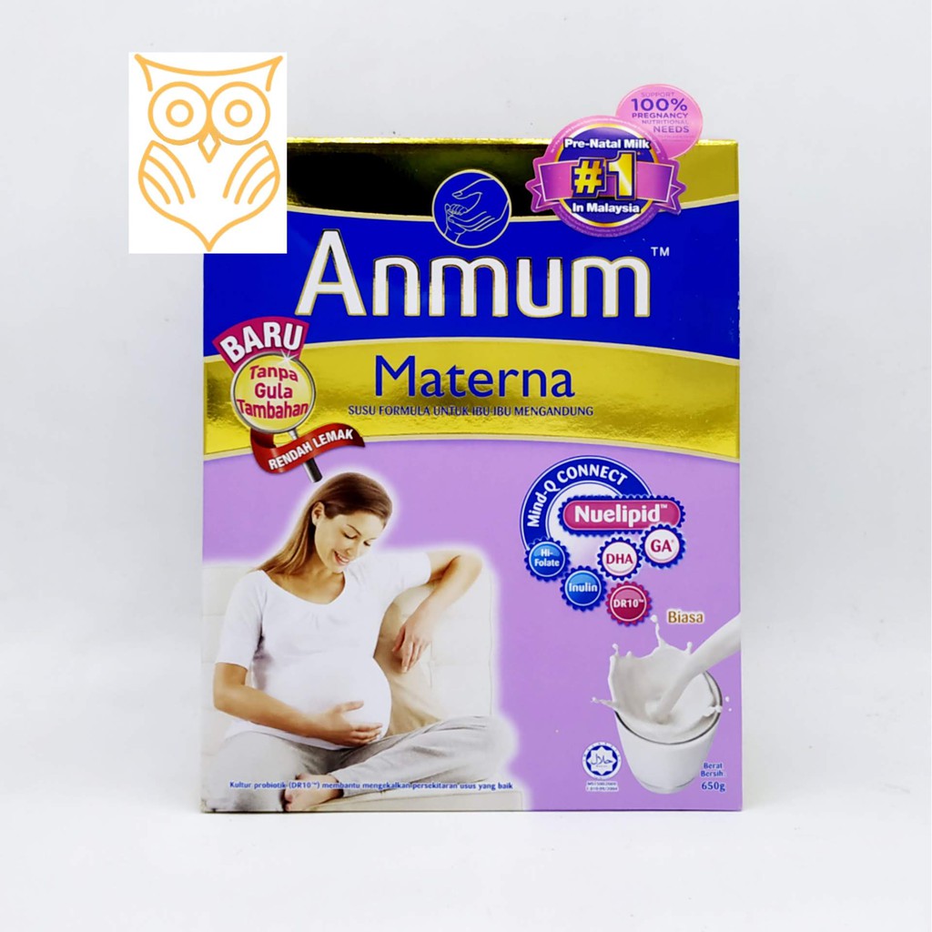 Anmum Materna Plain Chocolate 650gm Shopee Singapore