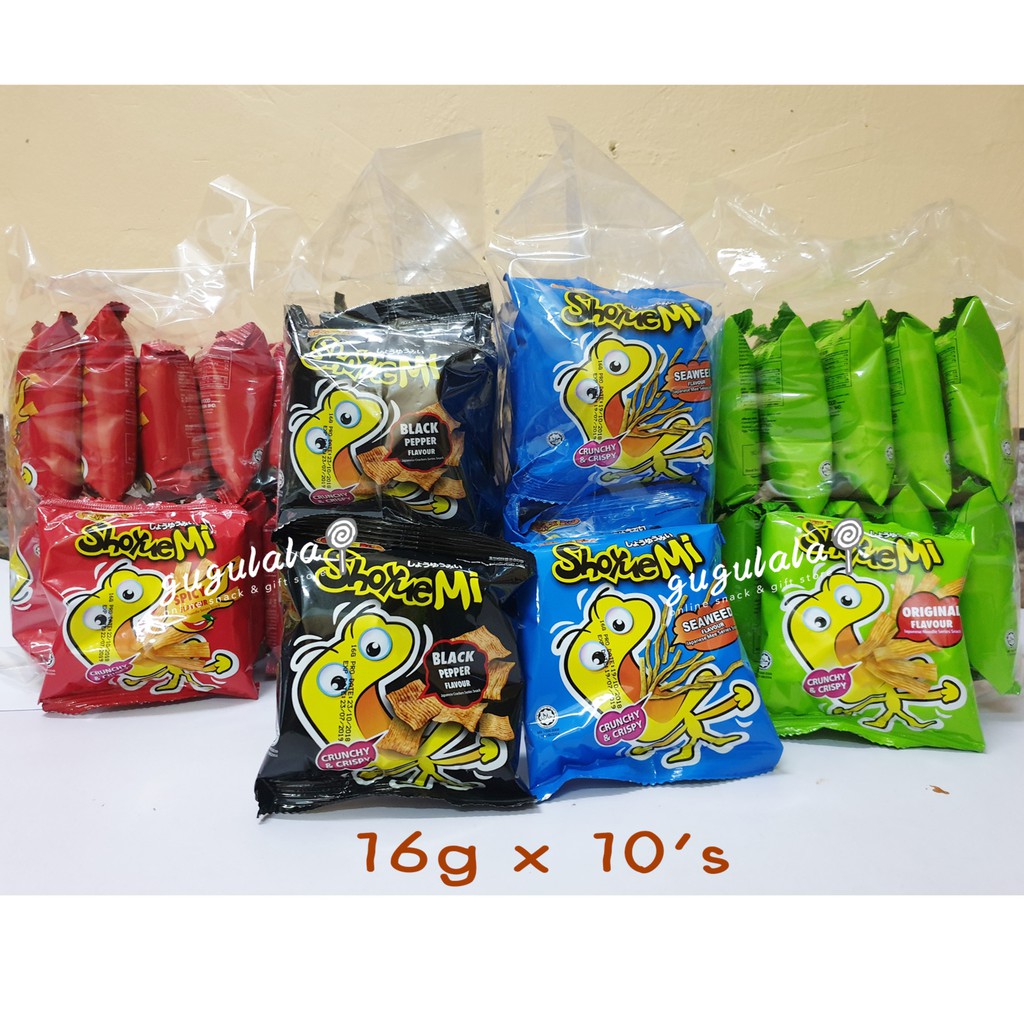 Snek Ku ShoyueMi Japanese Noodles Series Snack 10's | Shopee Singapore